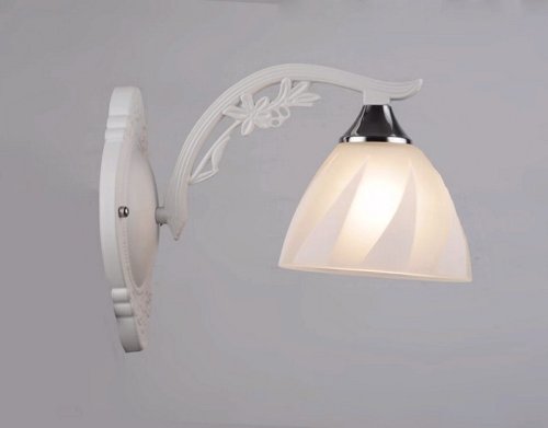 Бра однорожковая Мелодия Света Е27 220В Белый картинка 